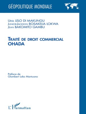 cover image of Traité de droit commercial OHADA